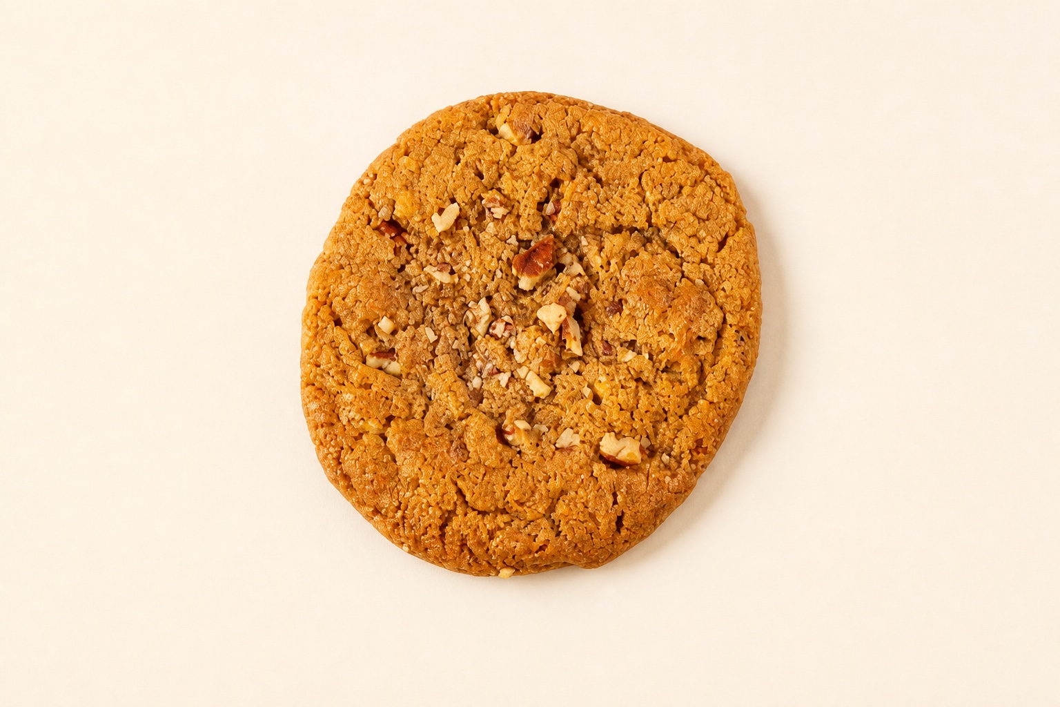 Fresh-baked Arble caramel butter pecan cookie
